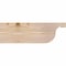 Ekena Millwork Del Monte Smooth Rafter Tail, Douglas Fir, 3 1/2"W x 8"H x 24"L RFT04X08X24DEL00SDF - alternate 3